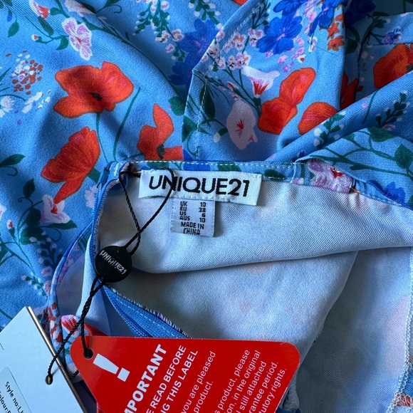 Floral Peplum Jumpsuit - Picture 2 of 3